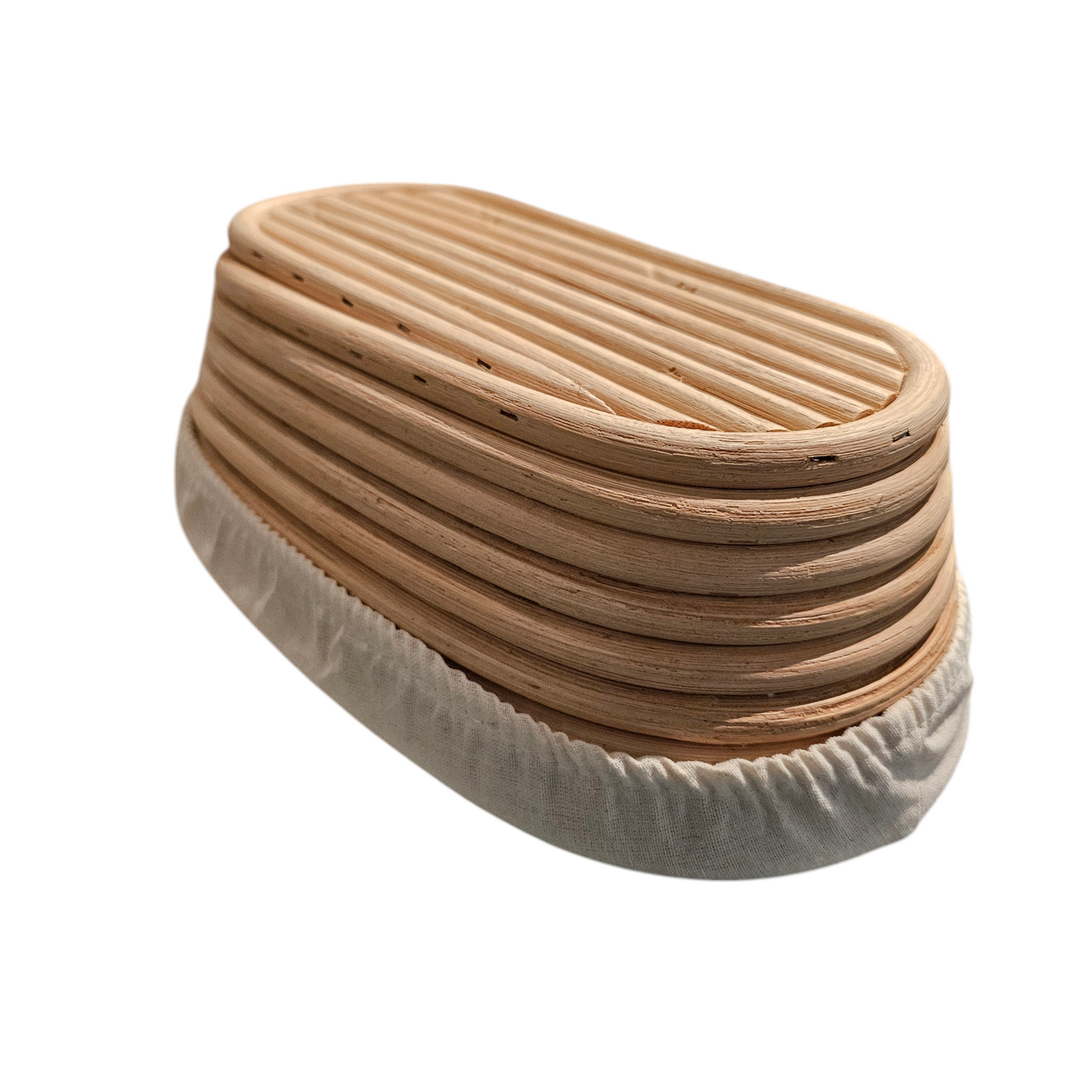 2 pk. Bakepanna Hevekurv Banetton oval med lining 25 cm