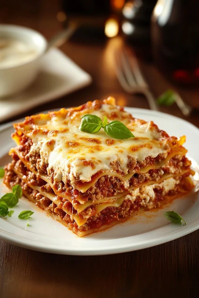 Hjemmelaget lasagne